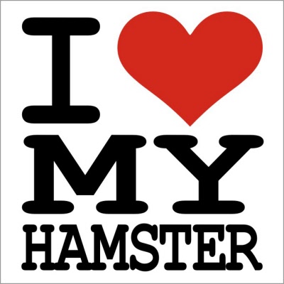 i love my hamster t shirt